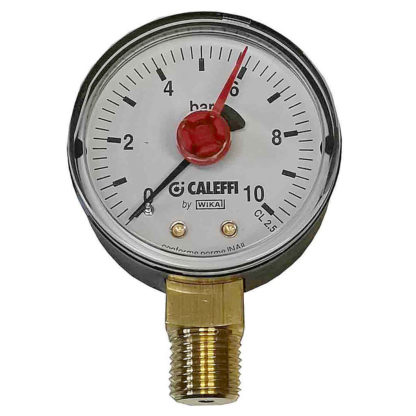 Caleffi 1/2" Pressure Gauge, 535041