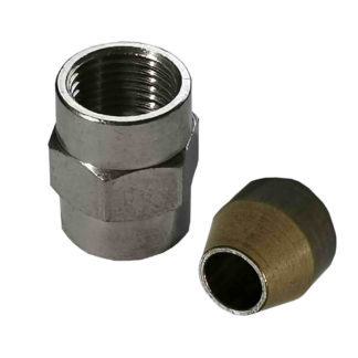 Ecoflam Burner Fuel Pipe & Oil Pipe Nut 65074474, Y432-1