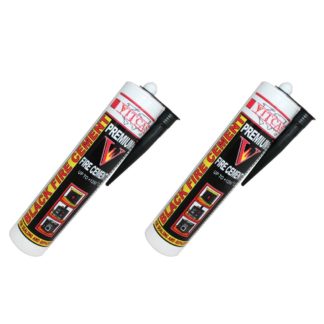 Black Fire Cement 1250 C - Two Pack - 310ml