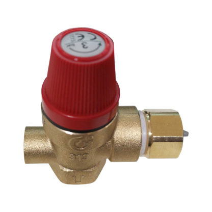 Altecnic 313430 Female x Female Thread 3 Bar Safety Relief Valve Complete With Gauge 1/2inch Photo