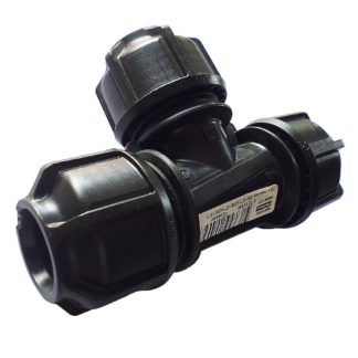 Philmac 3G Metric/Imperial plastic Tee compression fittings for MDPE pipeSuitable for both portable drinking water and distribution solutionsTee Sizes Available: