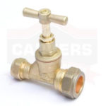 Brass Fittings 332 Stop Cock 20x15mm"