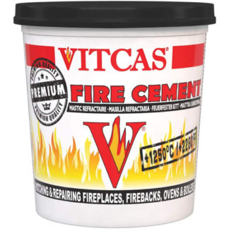 Vitcas Black Fire Cement, 2kg Front Photo