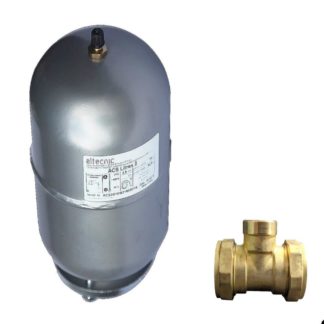 ATC 2 Litre Expansion Tank With 22mm CxFxC Tee Front Photo