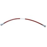 EOGB Ruby Red Durable Flexible Oil Hose, 1/4" M x 3/8" F, 600mm Front Photo