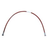 EOGB Ruby Red Durable Flexible Oil Hose, 1/4" F x 1/4" F, 1000mm Front Photo
